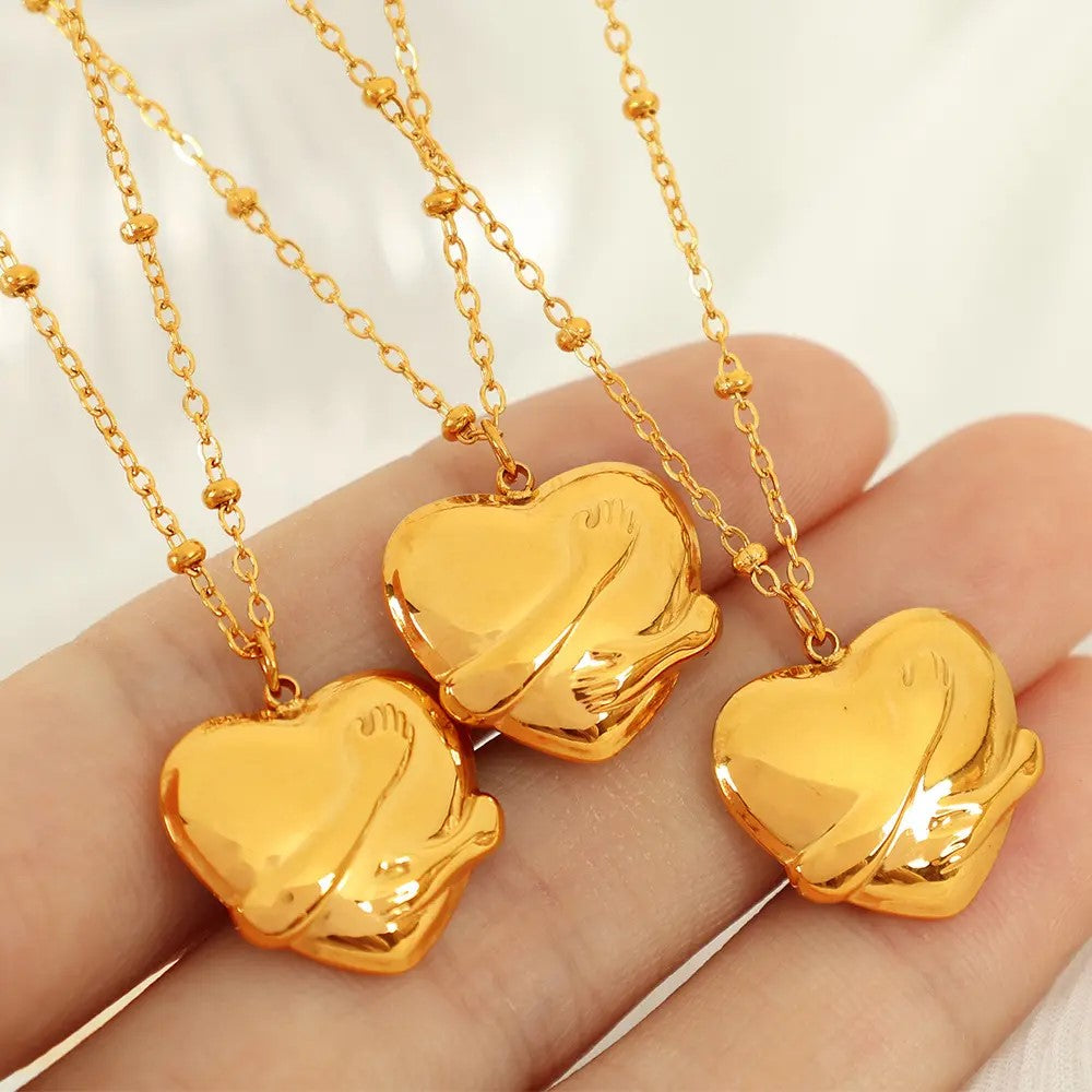 18K Gold Plate Self-Love Pendant Necklace