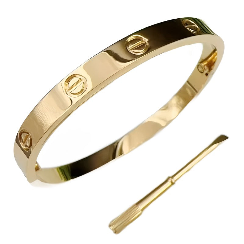 18K Gold Plated Luxury Cuff Bracelet
