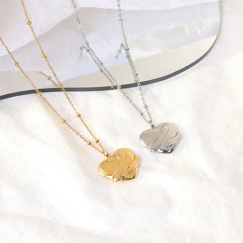 18K Gold Plate Self-Love Pendant Necklace