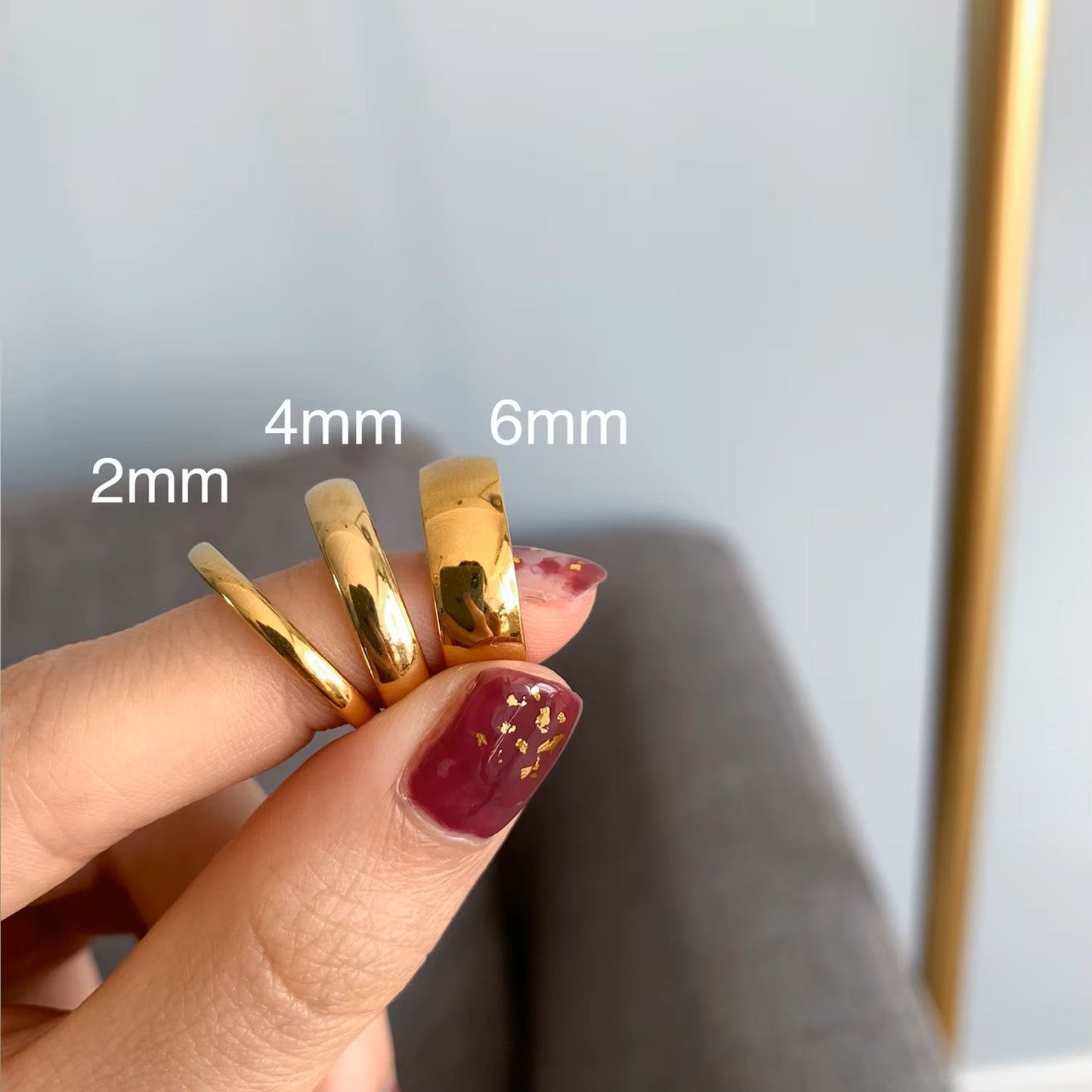 18KGP Dainty Eternity Band