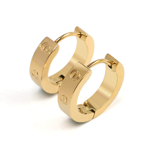 18K Gold Plated Luxury Love Earring