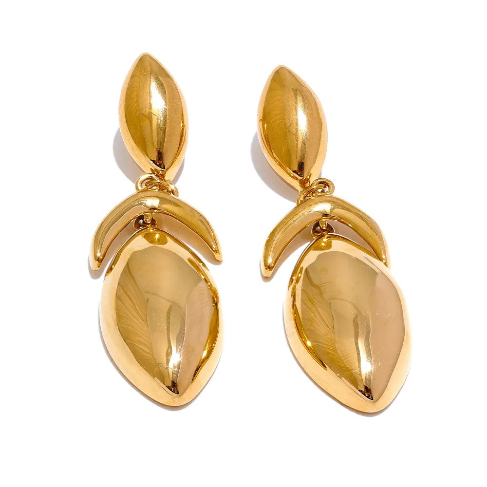 18K Gold Plated Drop-Dangle Earrings