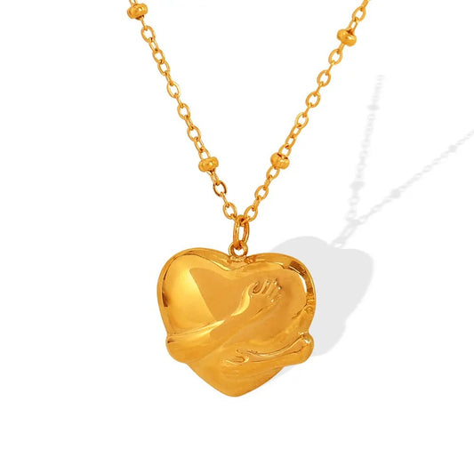 18K Gold Plate Self-Love Pendant Necklace