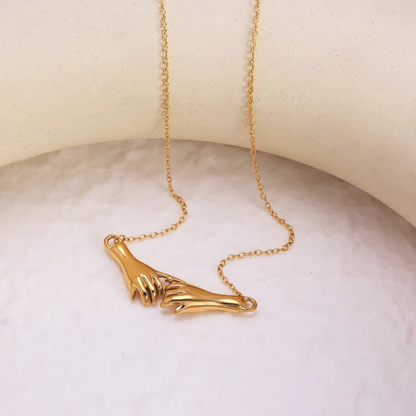 18K Gold Plated Pinky Promise Necklace