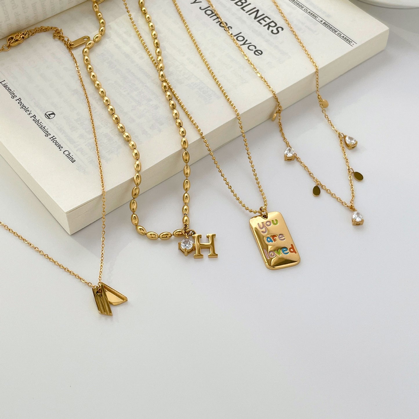 18K Gold Plated "You are Loved" Necklace