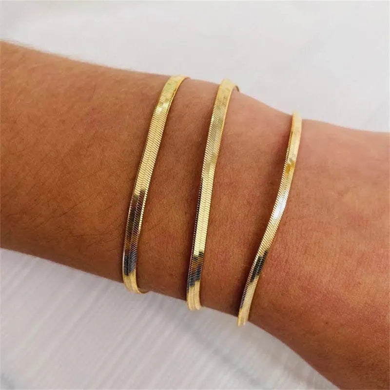 KIMMY Flat Snake Bracelet