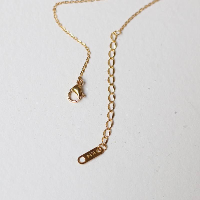 18K Gold Plated Minimalist Dainty Cross Necklace