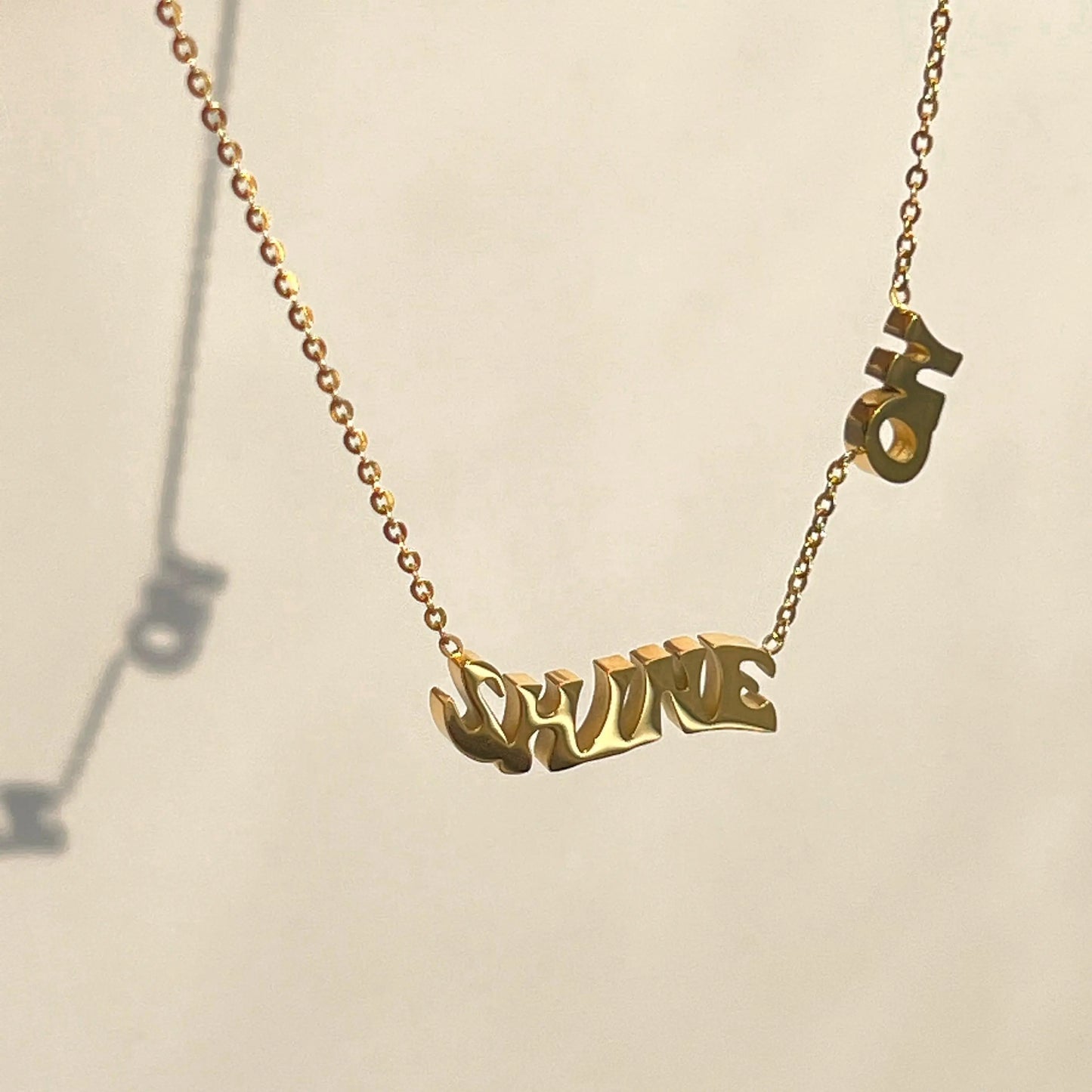 18k Gold Plated Shine On Necklace