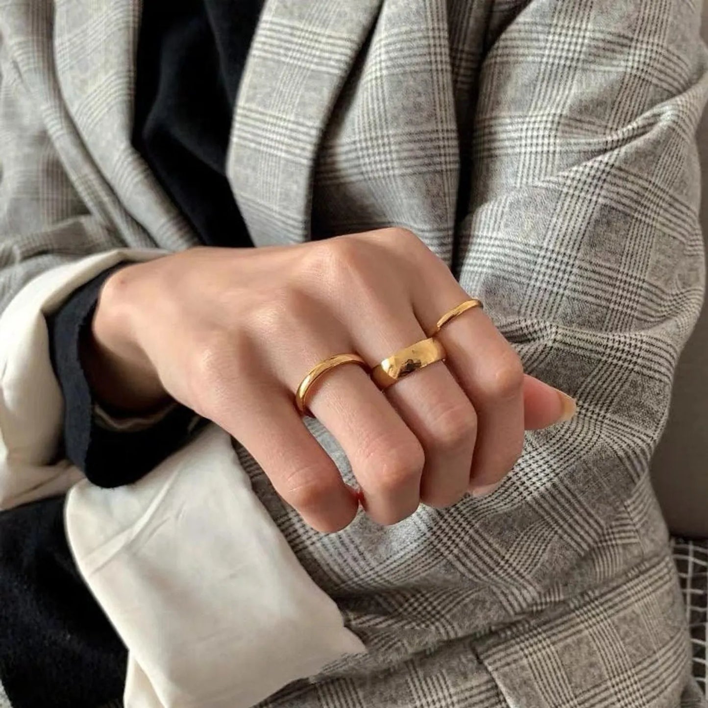 18KGP Dainty Eternity Band