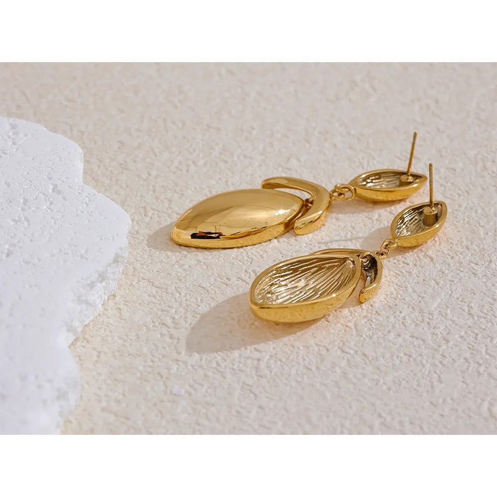 18K Gold Plated Drop-Dangle Earrings